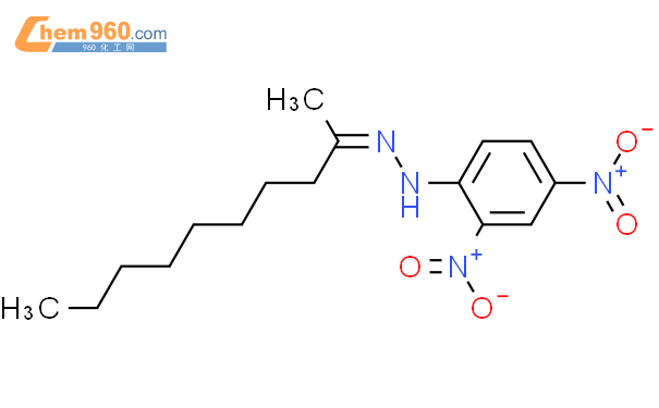 2675-17-4,2-Decanone,2-(2,4-dinitrophenyl)hydrazone化学式、结构式、分子式、mol ...