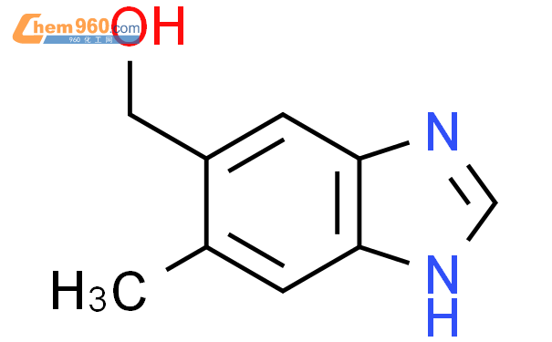 6-甲基-(9ci)-1H-苯并咪唑-5-甲醇