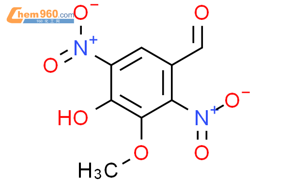 4-羟基-3-甲氧基-2,5-二硝基苯甲醛