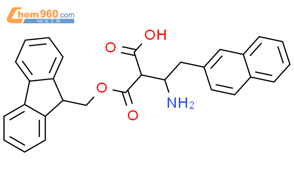 Fmoc-(S)-3-氨基-4-(2-萘基)丁酸