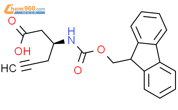 fmoc-(s)-3-amino-5-hexynoic acid
