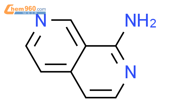 2,7-萘啶-1-胺结构式图片|27225-00-9结构式图片