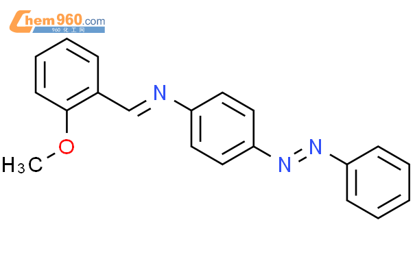 4-[(4-甲氧亞苄基)氨基]偶氮苯結構式圖片|27287-91-8結構式圖片