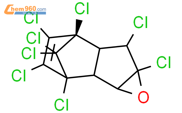 2,5-Methano-2H-indeno[1,2-b]oxirene,2,3,4,5,6,6a,7,7-octachloro-1a,1b,5,5a,6,6a-hexahydro-,(1aR,1bS,2R,5S,5aR,6S,6aS)-rel-