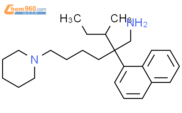 27566-50-3,1-Piperidinehexanamine,b-(1-methylpropyl)-b-1-naphthalenyl ...