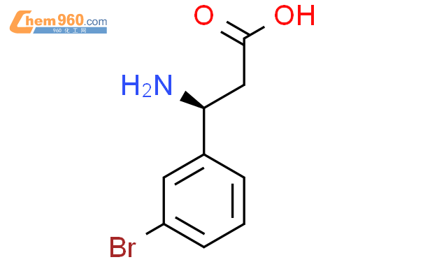 Benzenepropanoic acid, 尾-amino-3-bromo-, (尾S)-结构式图片|275826-35-2结构式图片