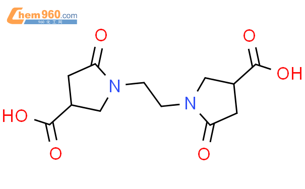 1,1'-乙烷-1,2-二基双(5-氧代吡咯烷-3-羧酸)
