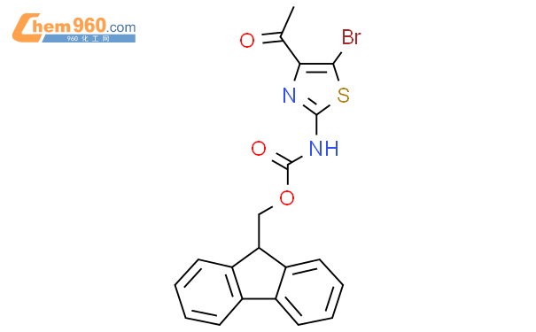 2770529 64 9 9h Fluoren 9 Yl Methyl N 4 Acetyl 5 Bromo 1 3 Thiazol 2 Yl Carbamatecas号 2770529