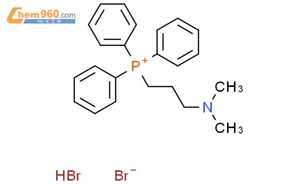 [3-(二甲基氨基)丙基]三苯基磷溴化物氢溴酸盐结构式图片|27710-82-3结构式图片