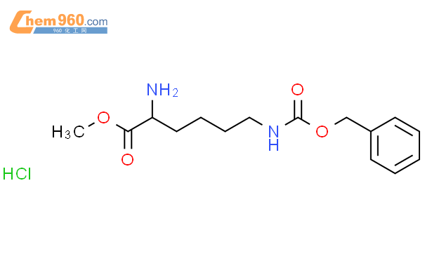 N(ε)-苄氧羰基-L-赖氨酸甲酯盐酸盐结构式图片|27894-50-4结构式图片