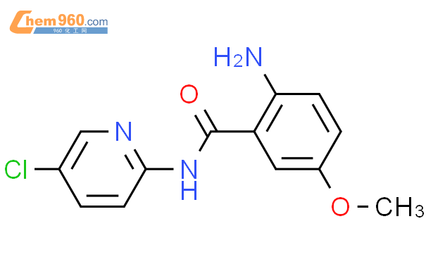 2-氨基-N-（5-氯-2-吡啶基）-5-甲氧基苯甲酰胺
