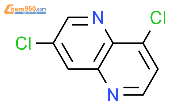 4,7-dichloro-1,5-naphthyridine结构式图片|28252-81-5结构式图片