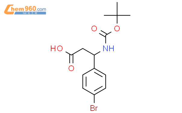 N-Boc-3-氨基-3-(4-溴苯基)丙酸