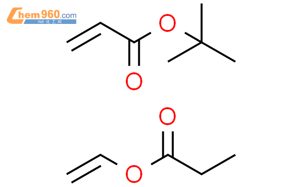 2-丙烯酸-1,1-二甲基乙酯与丙酸乙烯基酯的聚合物