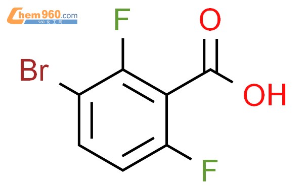 2.6-二氟-3-溴苯甲酸结构式图片|28314-81-0结构式图片