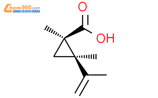 (1r,2r)-rel-(9ci)-1,2-二甲基-2-(1-甲基乙烯)-环丙烷羧酸
