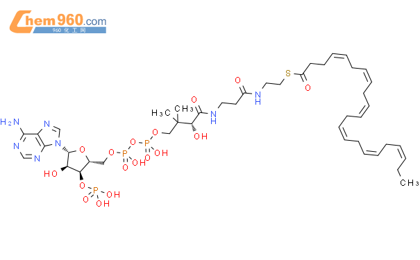 Cervonyl-CoA结构式图片|28465-45-4结构式图片