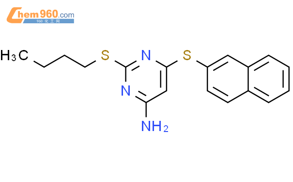 Pyrimidinamine Butylthio Naphthalenylthio