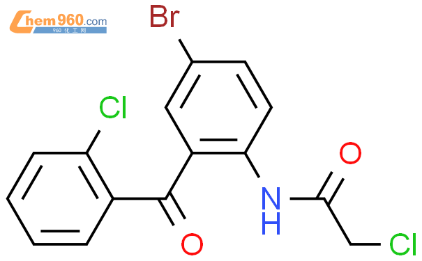 N-[4’-溴-2’-(2’-氯苯甲酰基)苯基]-2-氯乙酰胺结构式图片|285158-15-8结构式图片