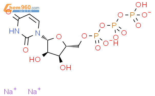 Uridine-13C9-15N25'-(tetrahydrogen triphosphate), sodium salt (9CI)