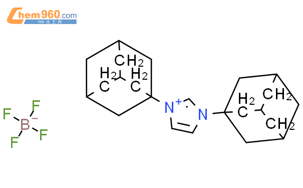 [Perfemiker]1，3 -二( 1-金刚烷基)咪唑鎓四氟硼酸盐,96%