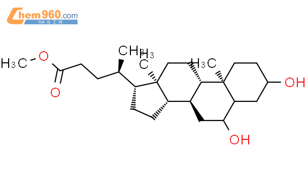 Methyl Hyodeoxycholate  猪去氧胆酸甲酯结构式图片|2868-48-6结构式图片