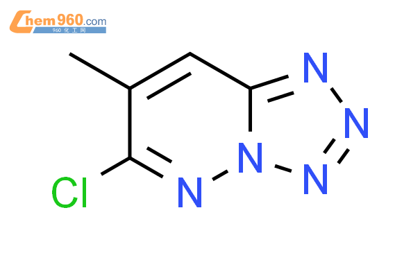 28691-22-7,6-Chloro-7-methyltetrazolo[1,5-b]pyridazine化学式、结构式、分子式、mol ...