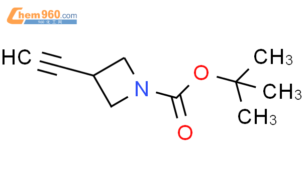 3-乙炔基-1-氮杂环丁烷甲酸叔丁酯结构式图片|287193-01-5结构式图片