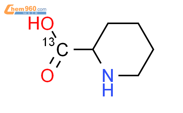 DL-哌啶羧酸-13C