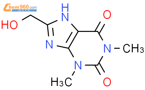 8-(羟基甲基)-1,3-二甲基-1H-嘌呤-2,6(3h,9h)-二酮