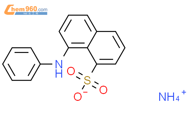 N-苯基-1-萘胺-8-磺酸胺结构式图片