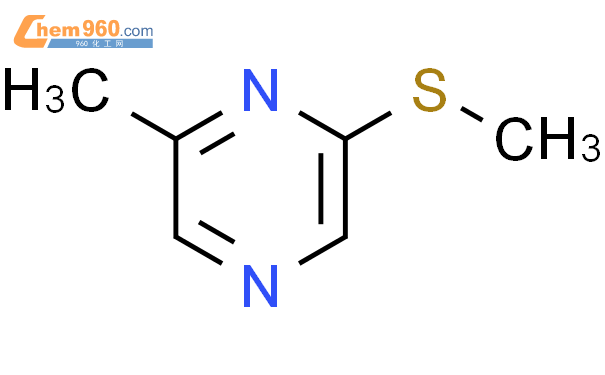 2-甲基硫代-6-甲基吡嗪结构式图片|2884-13-1结构式图片