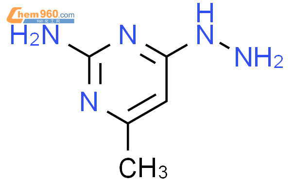 2-氨基-4-肼基-6-甲基嘧啶