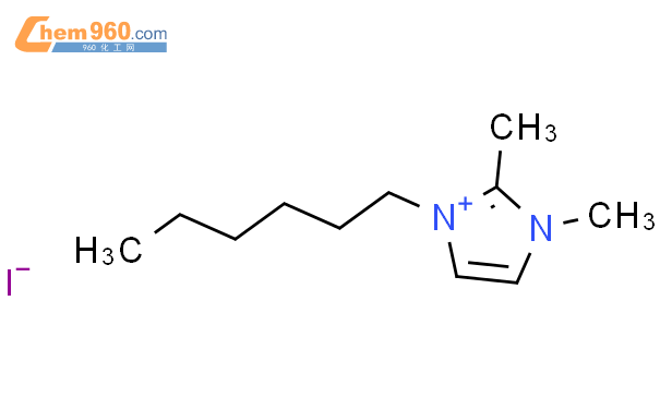 1-Hexyl-2,3-dimethylimidazolium Iodide  1-己基-2,3-二甲基咪唑啉碘化物