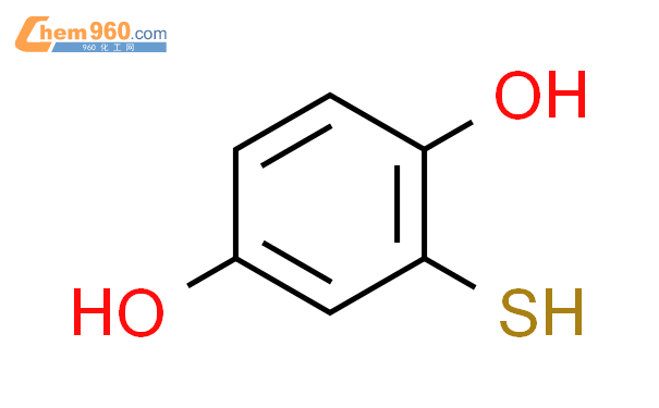 2,5-二羟基苯硫酚结构式图片|2889-61-4结构式图片