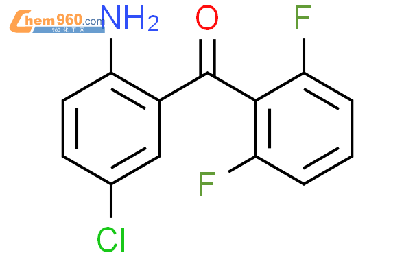 2-氨基-5-氯-2,6-二氟二苯甲酮结构式图片|28910-83-0结构式图片