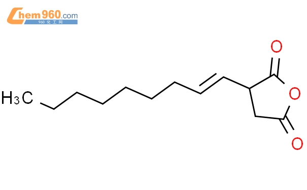 壬基琥珀酸酐结构式图片|28928-97-4结构式图片