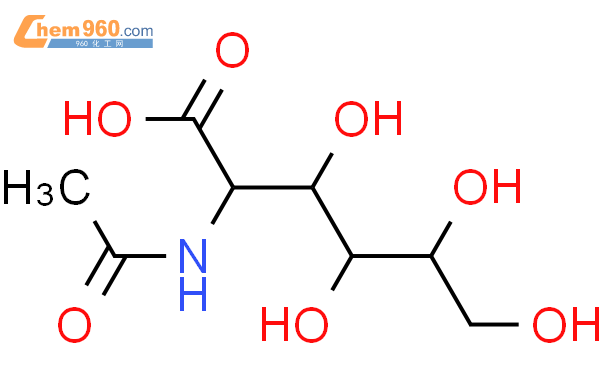 D-Gluconic Acid,2-(acetylamino)-2-deoxy-「CAS号：29024-90-6」 – 960化工网