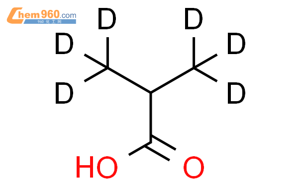 异丁酸-D6氘代