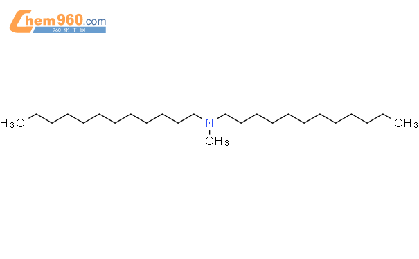 双十二烷基甲基叔胺结构式图片|2915-90-4结构式图片