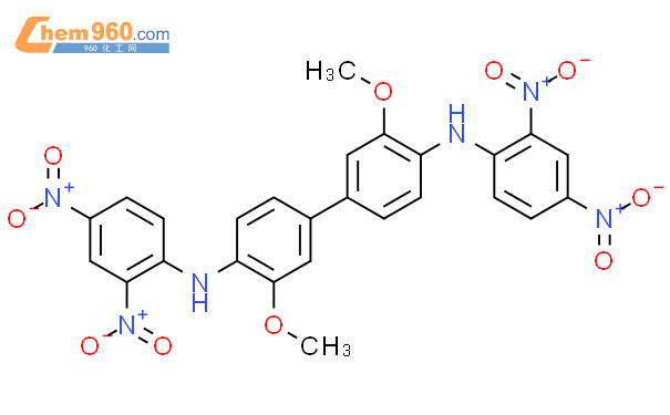 N,N'-bis(2,4-dinitrophenyl)-3,3'-dimethoxy[1,1'-biphenyl]-4,4'-diamine