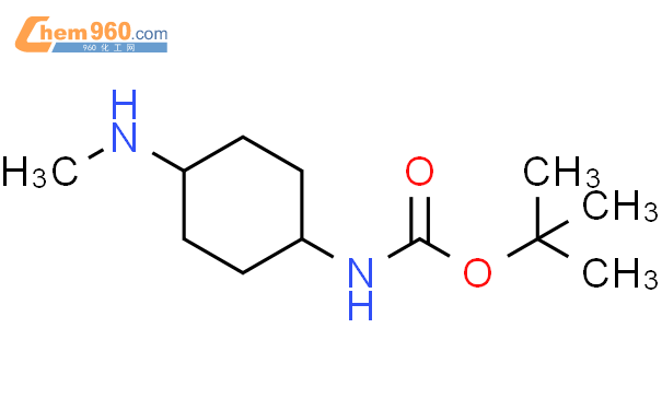 tert-Butyl ((1r,4r)-4-(methylamino)cyclohexyl)carbamate结构式图片|294180-29-3结构式图片