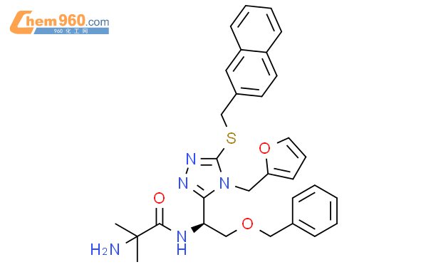 Propanamide Amino N S Furanylmethyl Naphthalenylmethyl Thio H