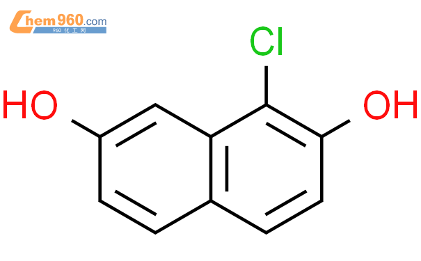 1-chloronaphthalene-2,7-diol