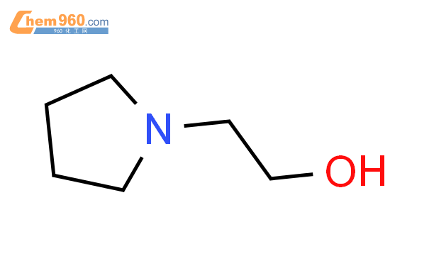 N-羟乙基吡咯烷结构式图片|2955-88-6结构式图片