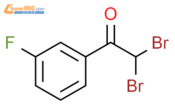 2,2-dibromo-1-(3-fluorophenyl)ethanone