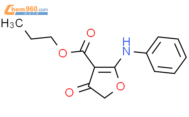 4,5-二氢-4-氧代-2-(苯基氨基)-3-呋喃羧酸丙酯