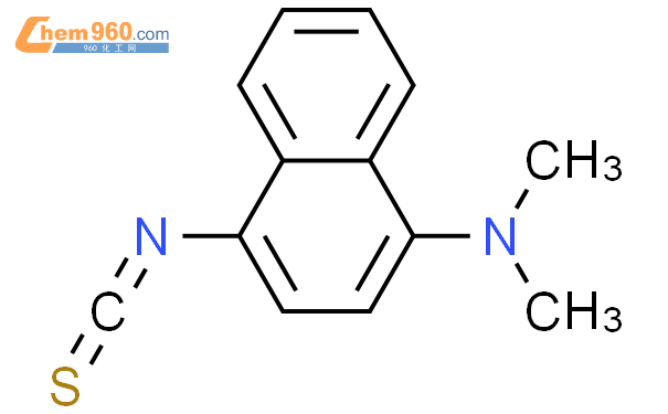 N-(4-异硫代氰酰基-1-萘)-N,N-二甲胺结构式图片|29711-79-3结构式图片