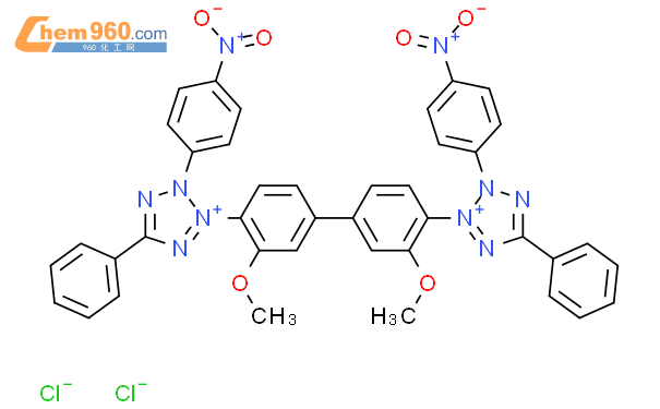 氯化硝基四氮唑兰结构式图片|298-83-9结构式图片