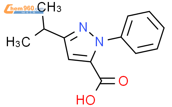 1-苯基-3-(丙-2-基)-1h-吡唑-5-羧酸